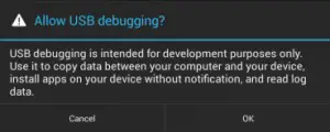 prompt-notification-to-enable-usb-debugging