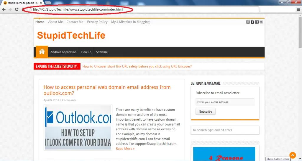 offline-view-of-stupidtechlife-com-using-httrack-website-copier