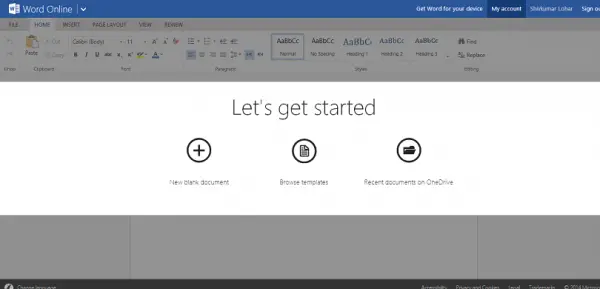 Microsoft Word Online   Work together on Word documents