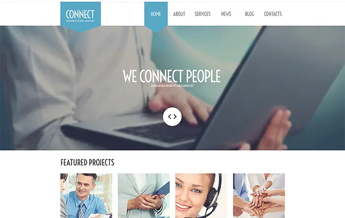 Communications Agency WordPress Theme